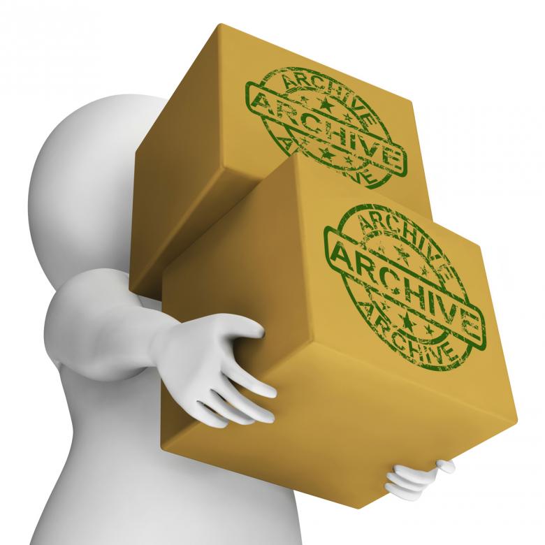 Free stock image of Archive Boxes Show Organising And Storing Data created by Stuart Miles