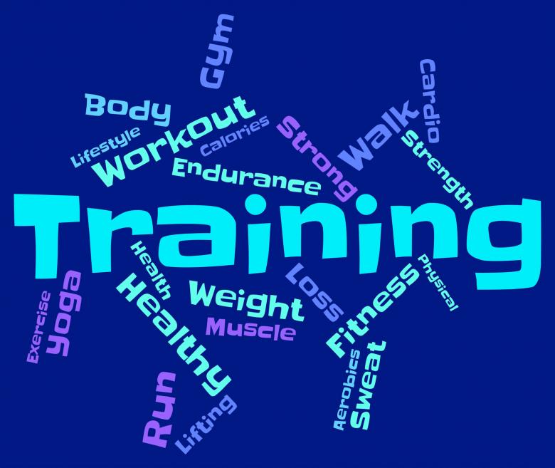 Free stock image of Training Words Shows Getting Fit And Exercise created by Stuart Miles