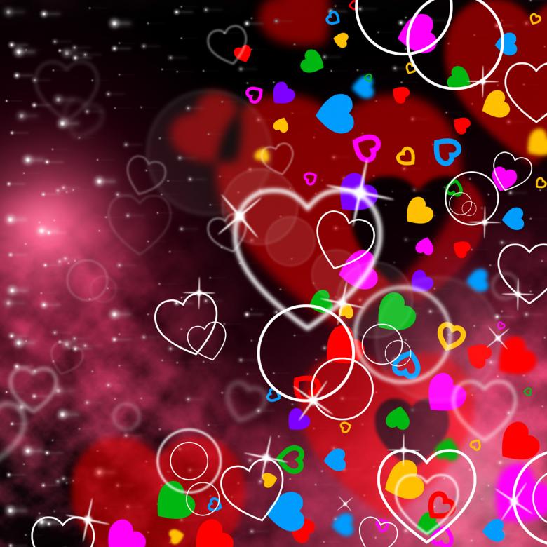 Free stock image of Background Heart Means Valentines Day And Affection created by Stuart Miles