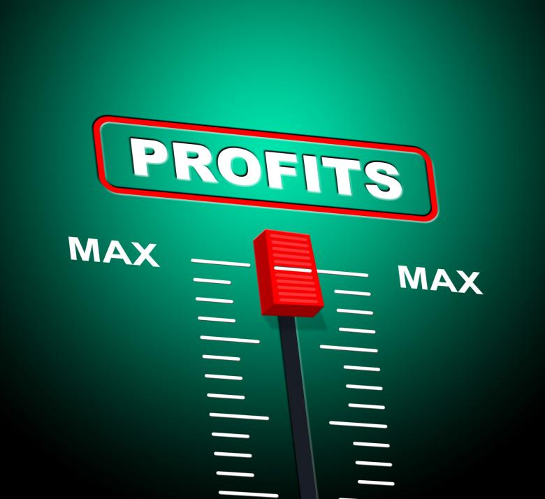 Free stock image of Max Profits Indicates Upper Limit And Ceiling created by Stuart Miles
