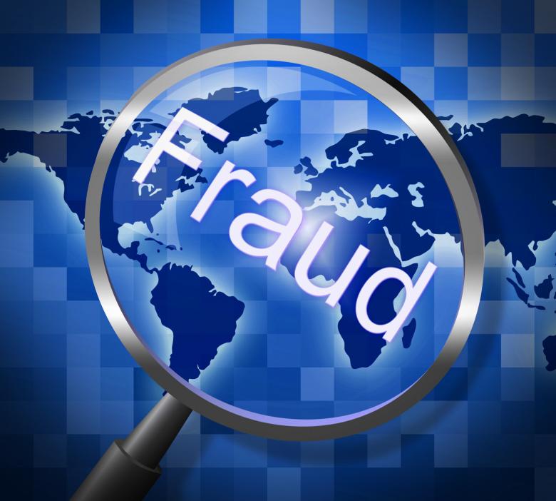 Free stock image of Magnifier Fraud Shows Rip Off And Hustle created by Stuart Miles