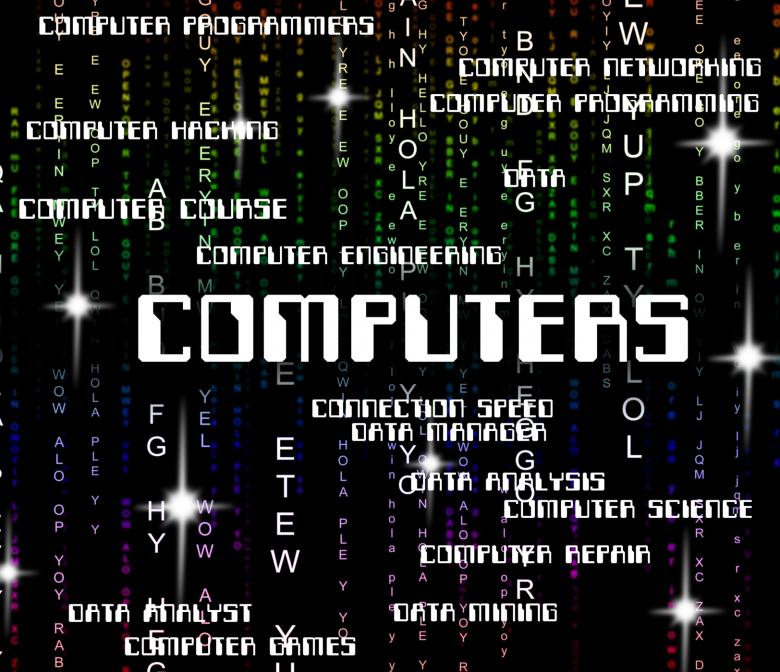 Free stock image of Computers Word Shows Computing Text And Web created by Stuart Miles