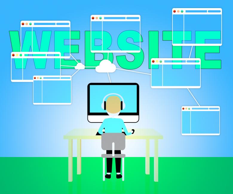 Free stock image of Website Online Means Browsing Internet 3d Illustration created by Stuart Miles