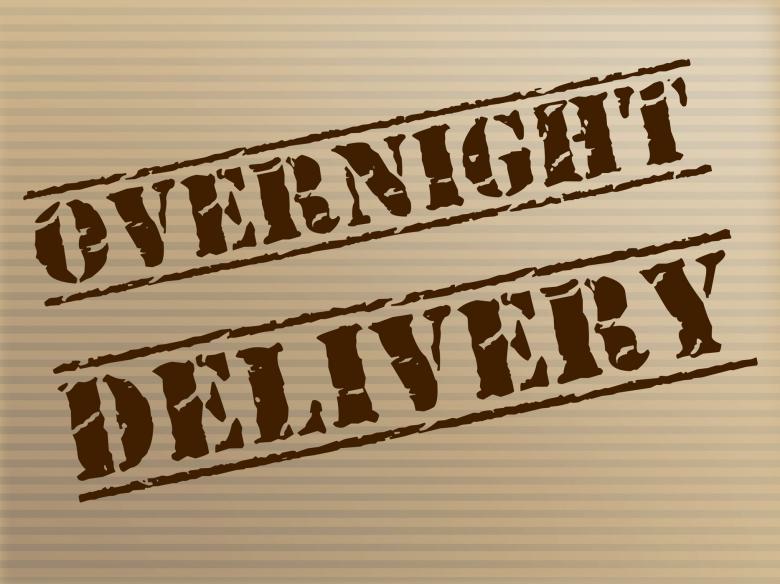 Free stock image of Overnight Delivery Indicates Next Day And Courier created by Stuart Miles