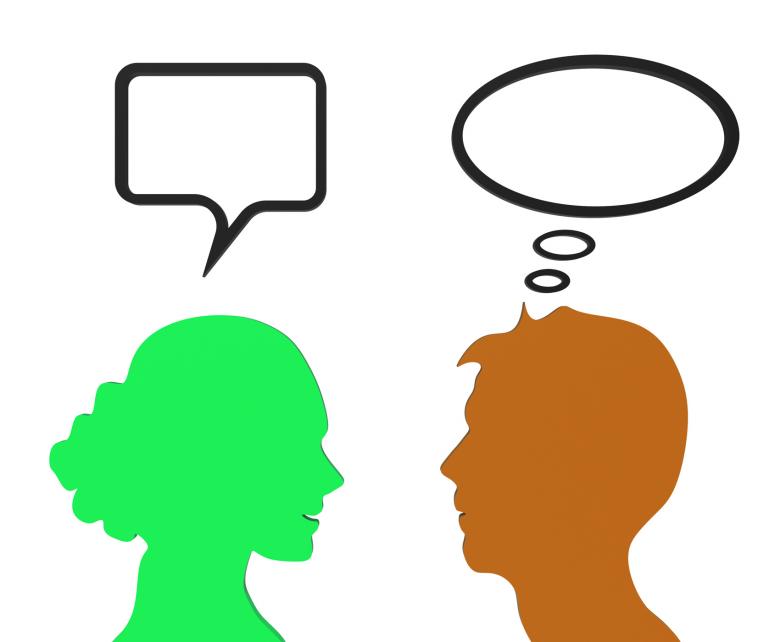 Free stock image of Speech Bubble Means Think About It created by Stuart Miles