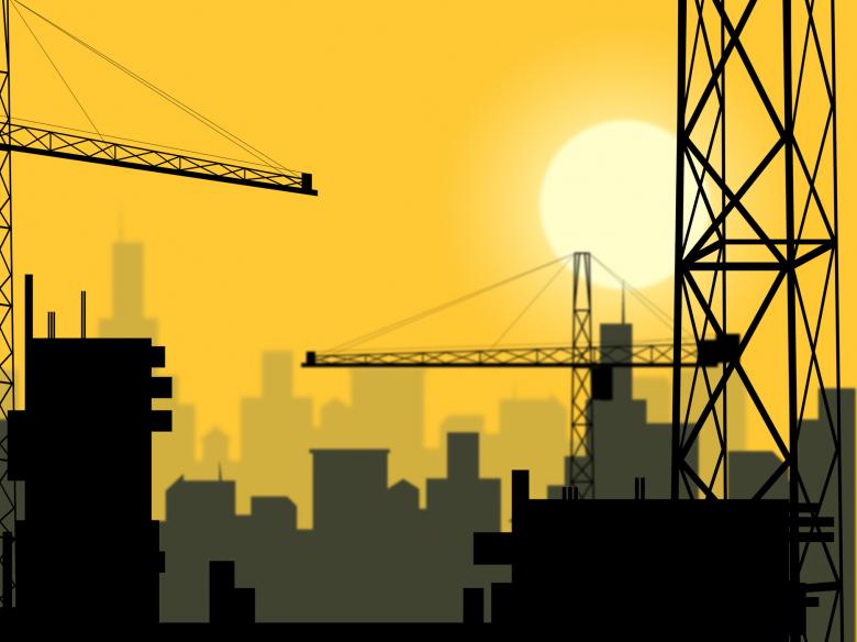 Free stock image of Building Plot Indicates City Construction And Buildings created by Stuart Miles