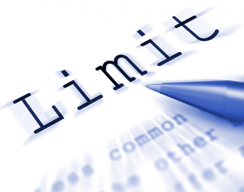 Free stock image of Limit Word Displays Boundary Maximum And Restrictions created by Stuart Miles