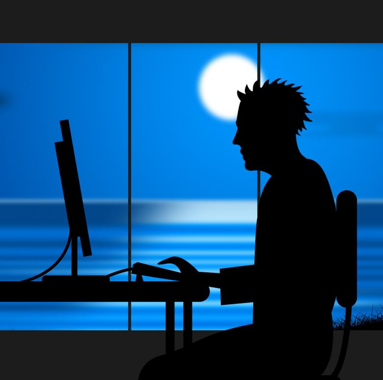 Free stock image of Working Late Indicates Nighttime Worker And Night created by Stuart Miles