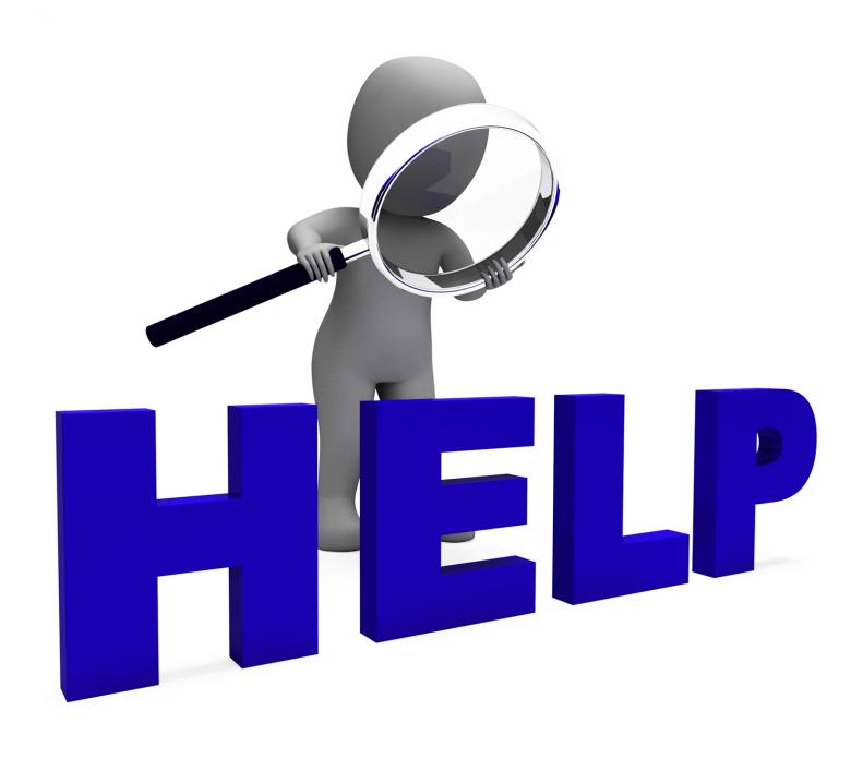 Free stock image of Help Character Shows Helpline Helpdesk Assist Or Support created by Stuart Miles
