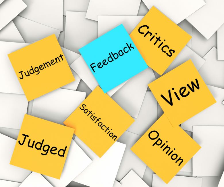 Free stock image of Feedback Post-It Note Means Evaluation And Comments created by Stuart Miles