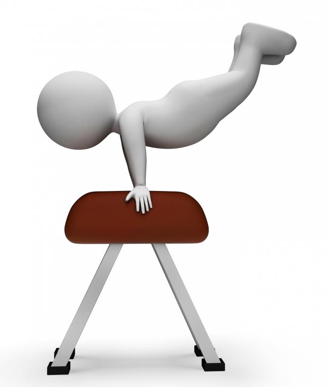 Free stock image of Pommel Horse Means Physical Activity And Apparatus 3d Rendering created by Stuart Miles