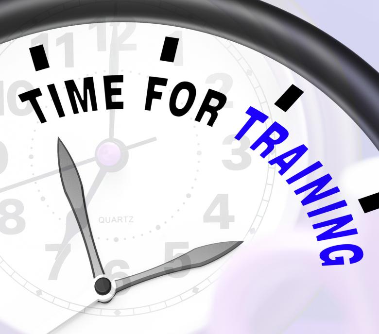 Free stock image of Time For Training Message Showing Coaching And Instructing created by Stuart Miles