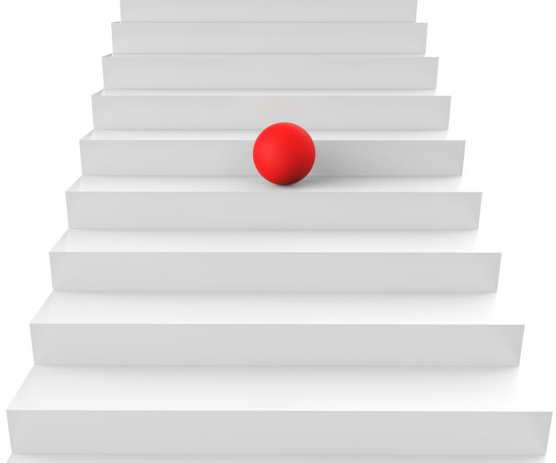 Free stock image of Up Sphere Shows Stair Improvement And Bubble created by Stuart Miles
