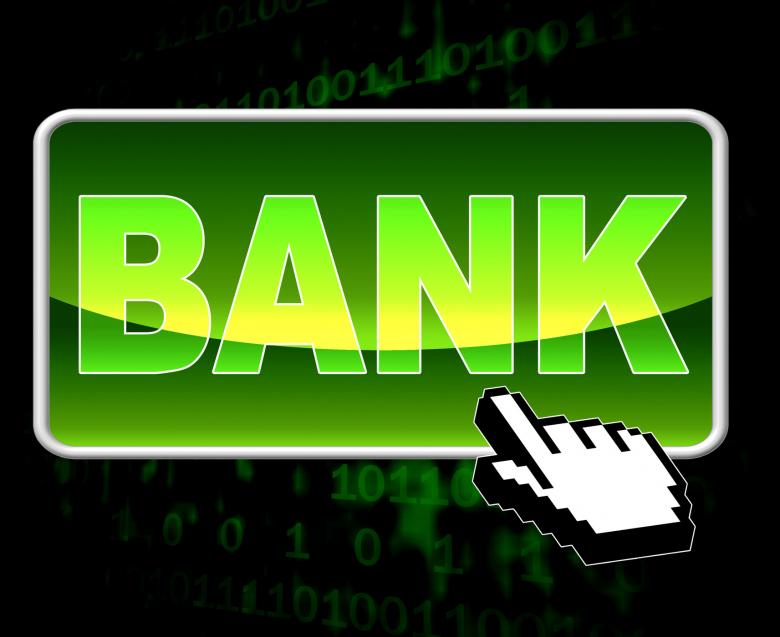 Free stock image of Bank Button Means World Wide Web And Banking created by Stuart Miles