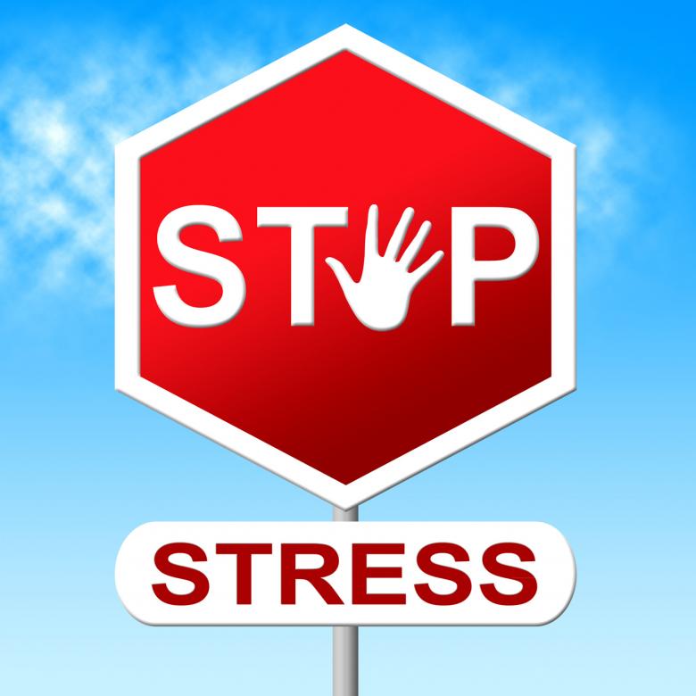Free stock image of Stop Stress Shows Warning Sign And Caution created by Stuart Miles