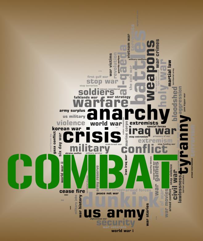 Free stock image of Combat Word Shows Military Action And Attack created by Stuart Miles