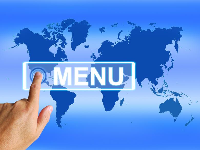 Free stock image of Menu Map Refers to International Choosing and Options created by Stuart Miles