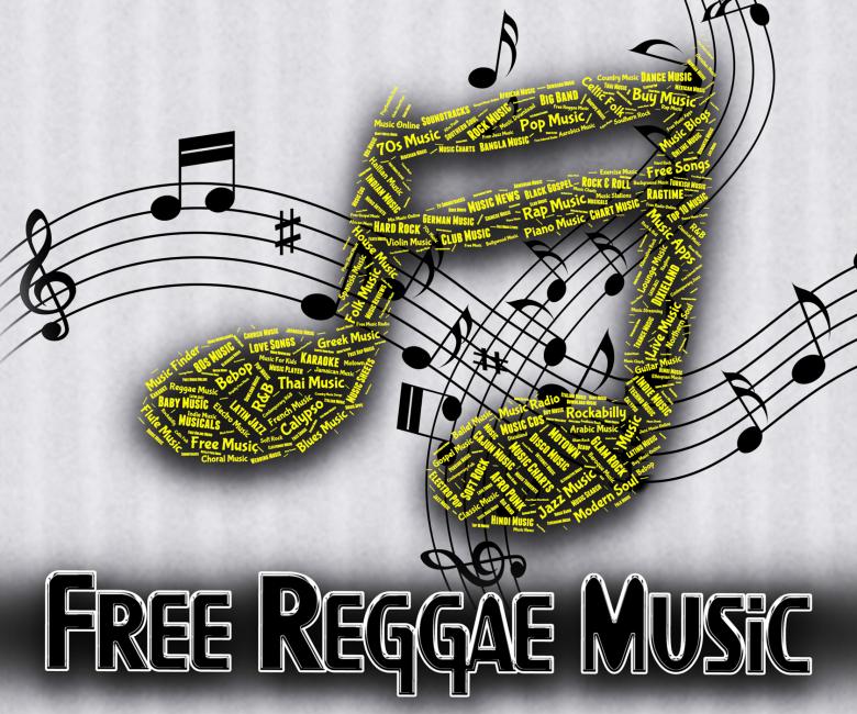 Free stock image of Free Reggae Music Indicates For Nothing And Complimentary created by Stuart Miles