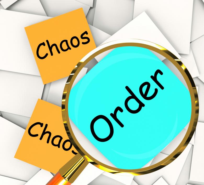 Free stock image of Chaos Order Post-It Papers Show Disorganized Or Ordered created by Stuart Miles