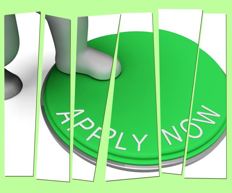 Free stock image of Apply Now Pressed Shows Recruiting For Employment created by Stuart Miles