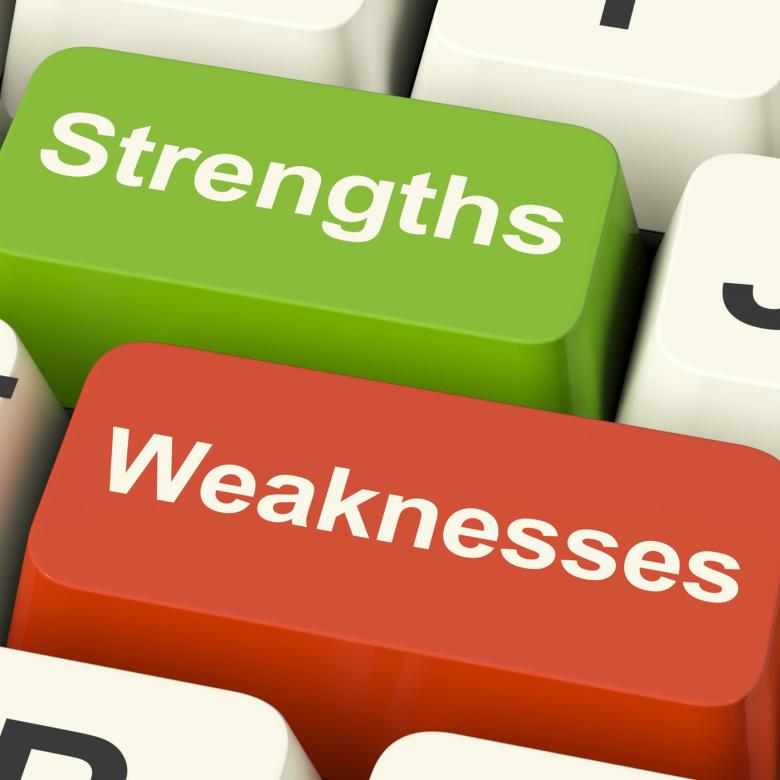 Free stock image of Strengths And Weaknesses Computer Keys Showing Performance Or Analyzin created by Stuart Miles