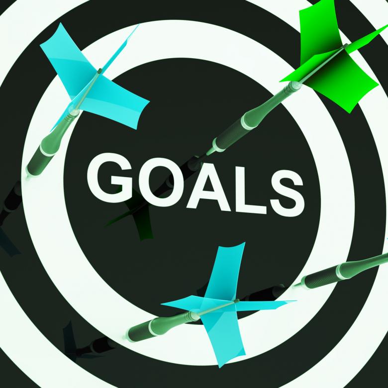 Free stock image of Goals On Dartboard Shows Aspirations created by Stuart Miles