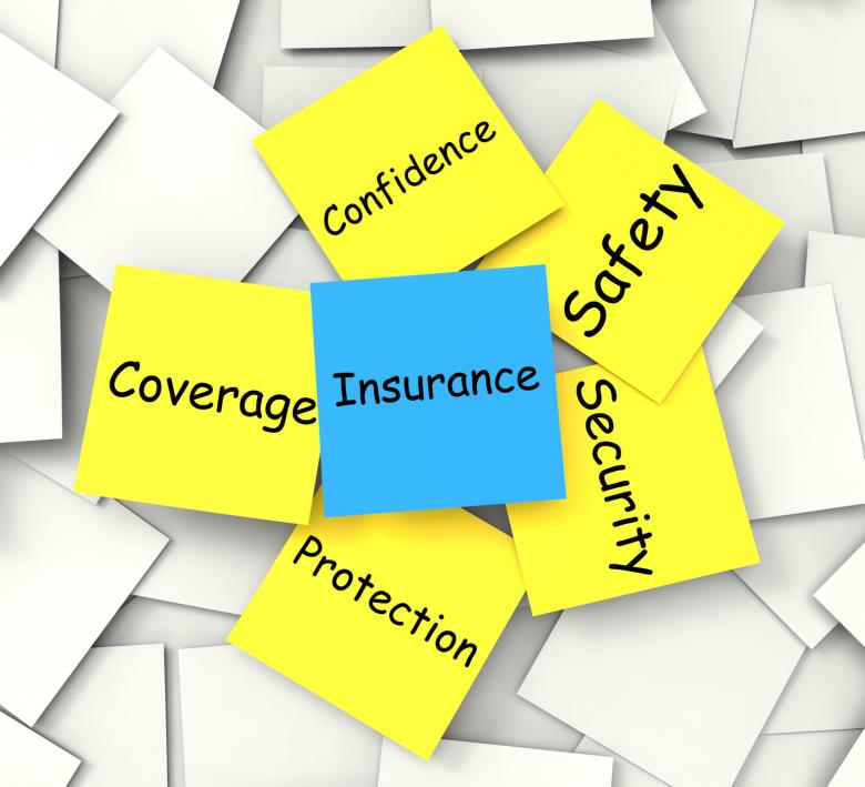 Free stock image of Insurance Post-It Note Shows Financial Security And Coverage created by Stuart Miles