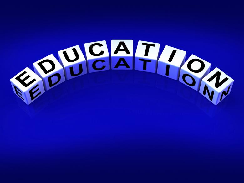 Free stock image of Education Blocks Represent Training and Learning to Educate created by Stuart Miles