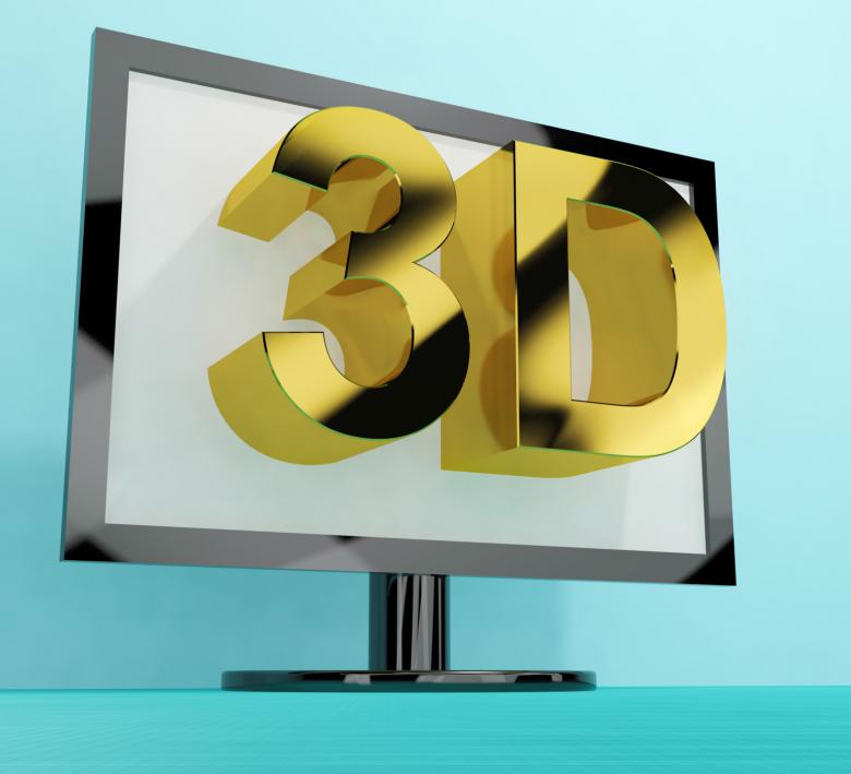 Free stock image of Three Dimensional Television Or 3D HD TVs created by Stuart Miles