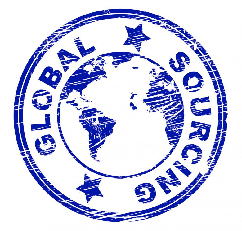 Free stock image of Global Sourcing Indicates Worldwide World And Globalise created by Stuart Miles