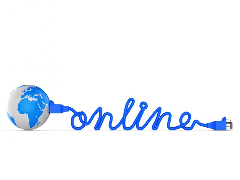 Free stock image of Internet Online Means World Wide Web And Earth created by Stuart Miles
