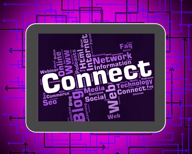 Free stock image of Connect Word Represents Global Communications And Computing created by Stuart Miles