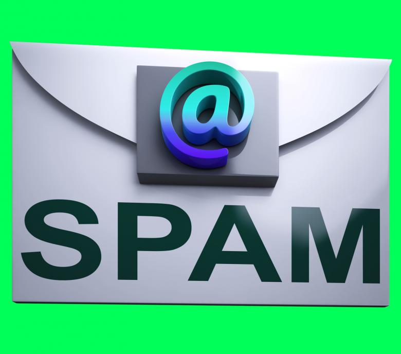 Free stock image of Spam Envelope Shows Junk Mail Electronic Spamming created by Stuart Miles