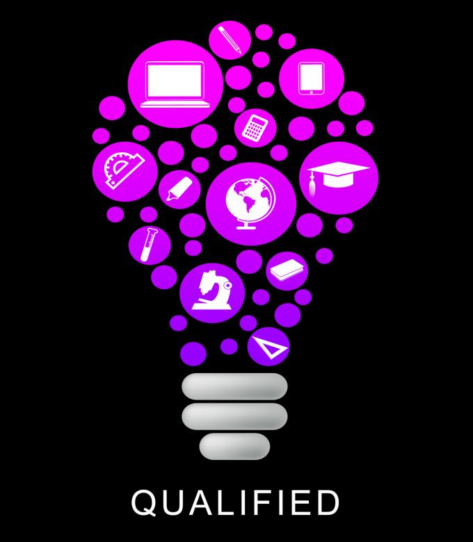 Free stock image of Qualified Lightbulb Represents Proficient Qualifications And Skilful created by Stuart Miles