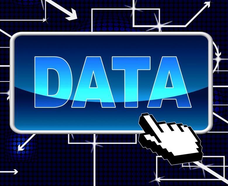 Free stock image of Data Button Indicates World Wide Web And Internet created by Stuart Miles