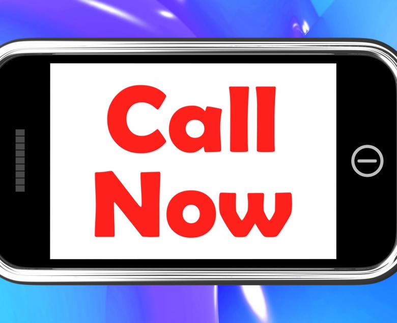Free stock image of Call Now on Mobile Phone created by Stuart Miles