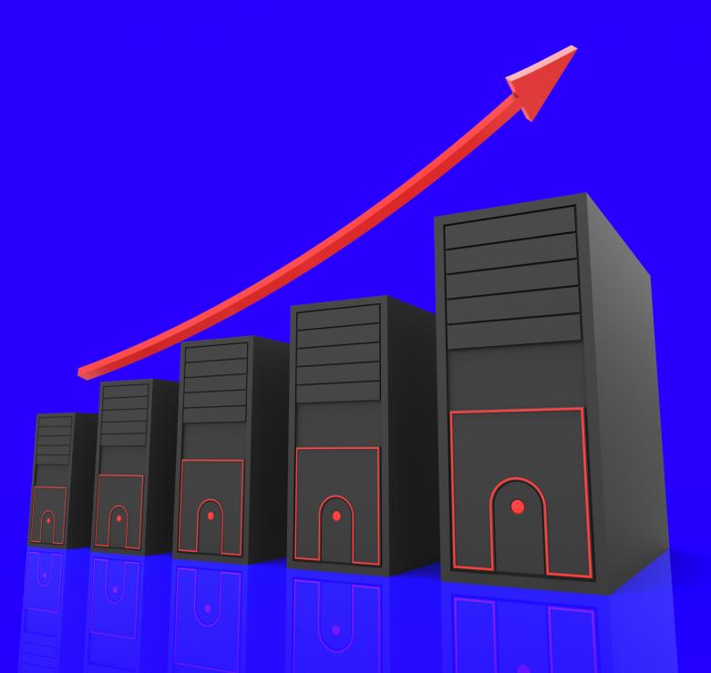 Free stock image of Increase Computer Storage Shows Improvement Advance And Upward created by Stuart Miles