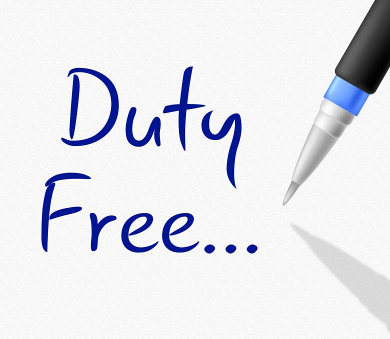 Free stock image of Duty Free Indicates No Cost And Excise created by Stuart Miles