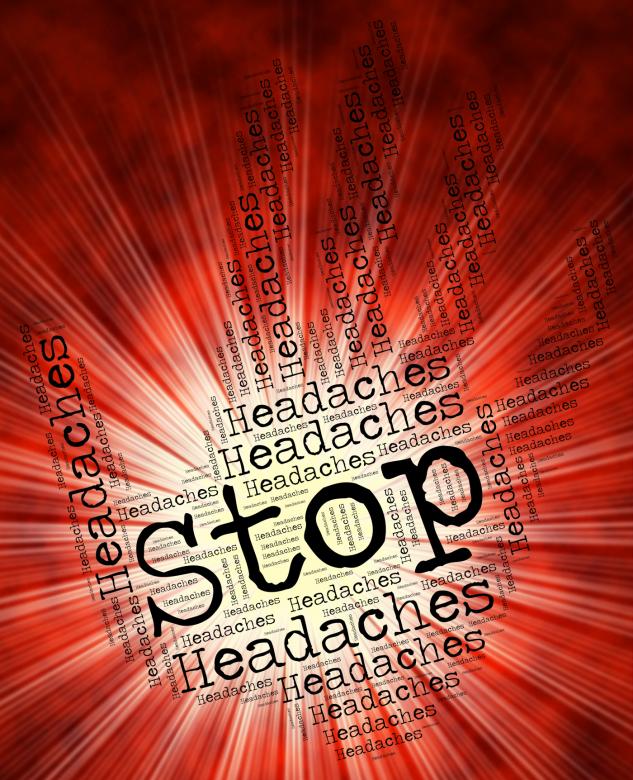 Free stock image of Stop Headaches Means Warning Sign And Control created by Stuart Miles