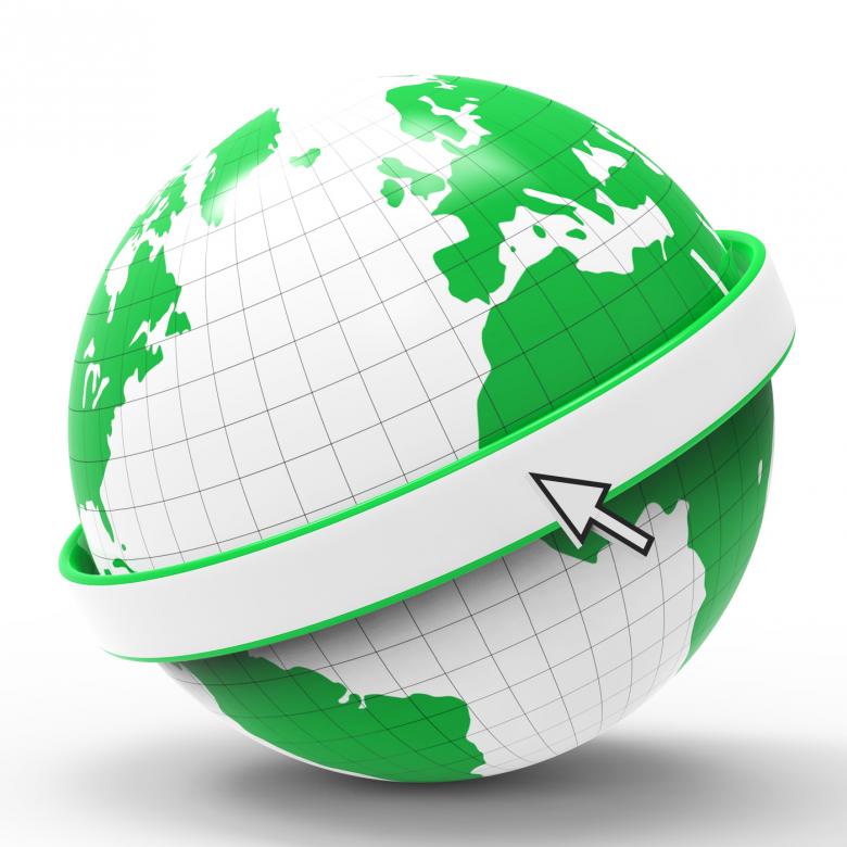 Free stock image of Globe Copyspace Shows Globalize Worldwide And Blank created by Stuart Miles