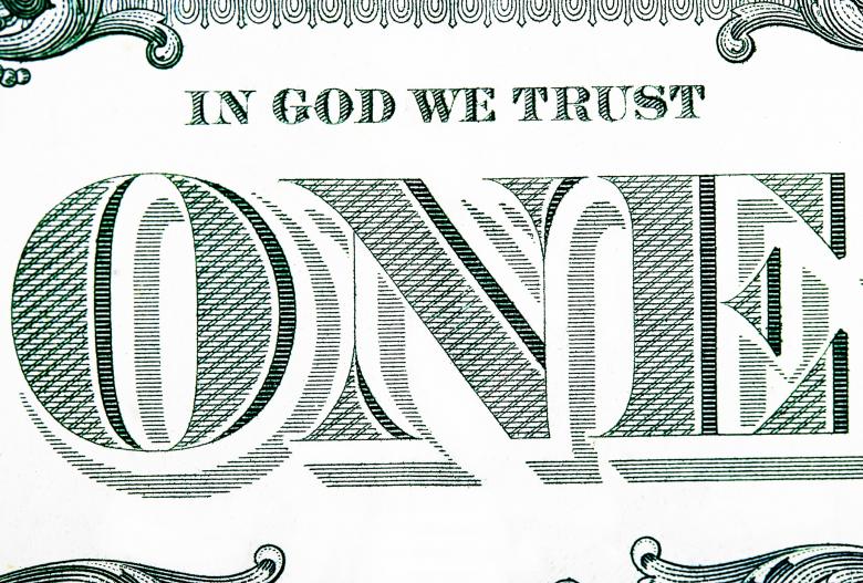 Free stock image of Close Up Of A One Dollar Bill created by Stuart Miles