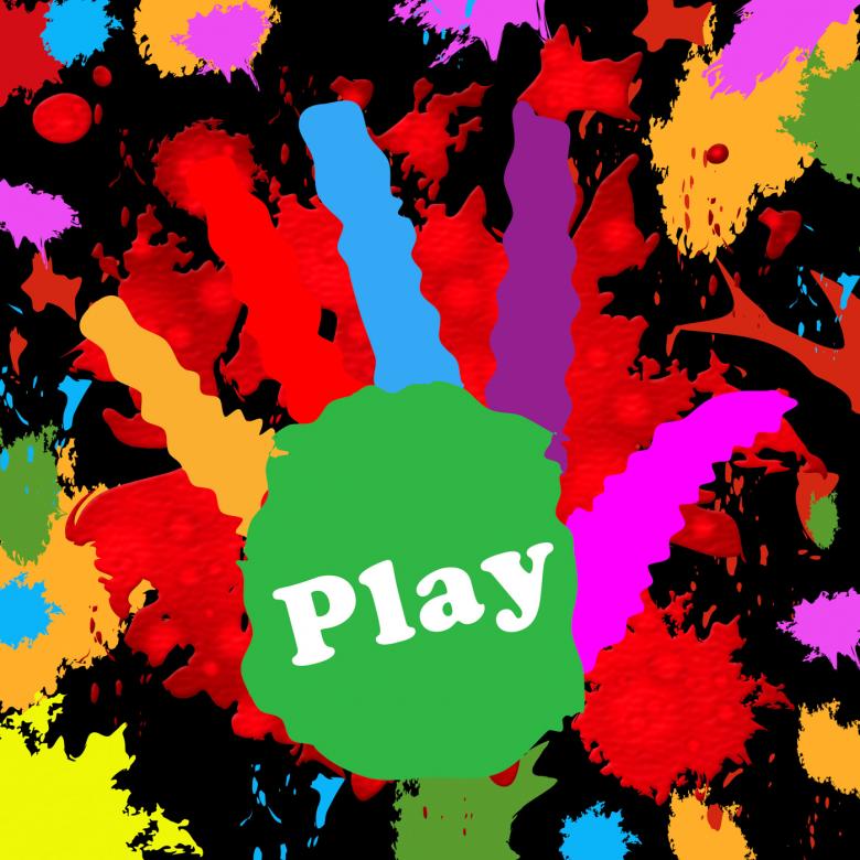 Free stock image of Play Handprint Represents Free Time And Kids created by Stuart Miles