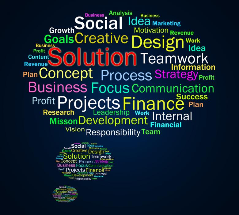 Free stock image of Solution Words Shows Solve Resolution Solving And Solved created by Stuart Miles