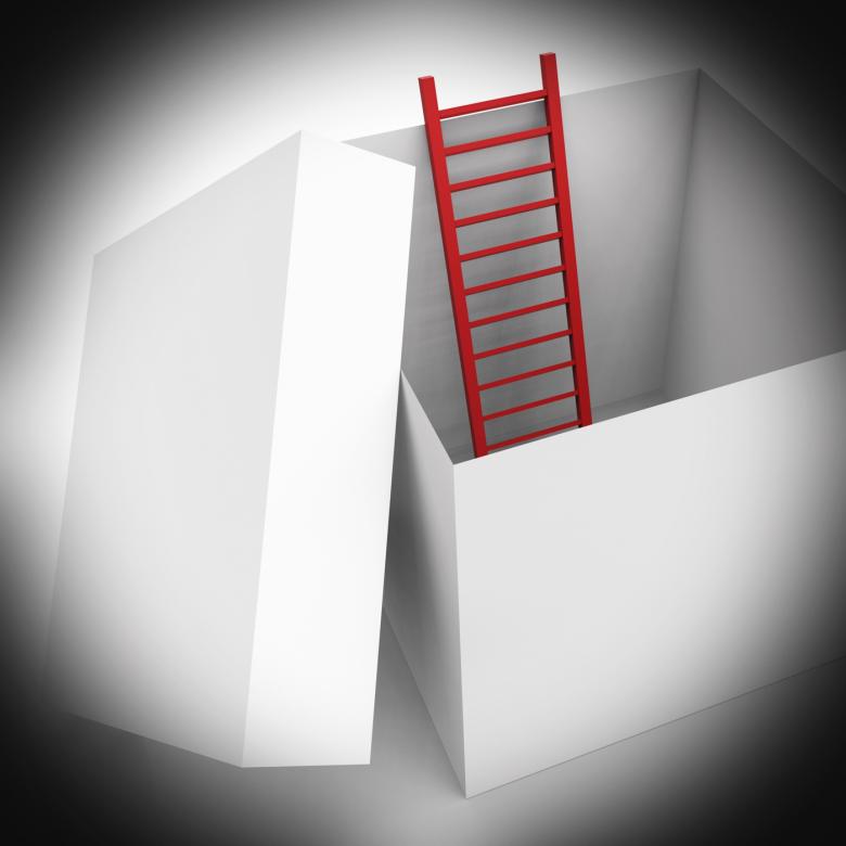 Free stock image of Future Escape Shows Break Free And Climbing created by Stuart Miles