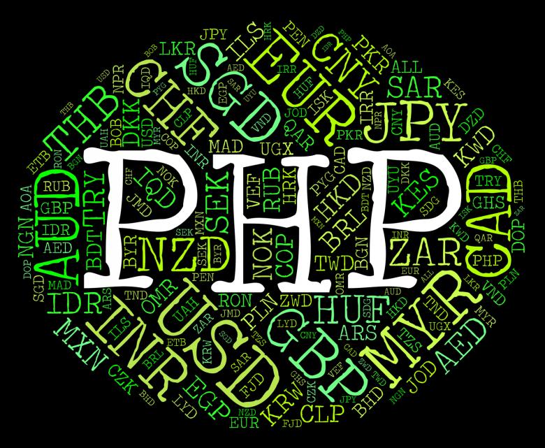 Free stock image of Php Currency Shows Forex Trading And Broker created by Stuart Miles