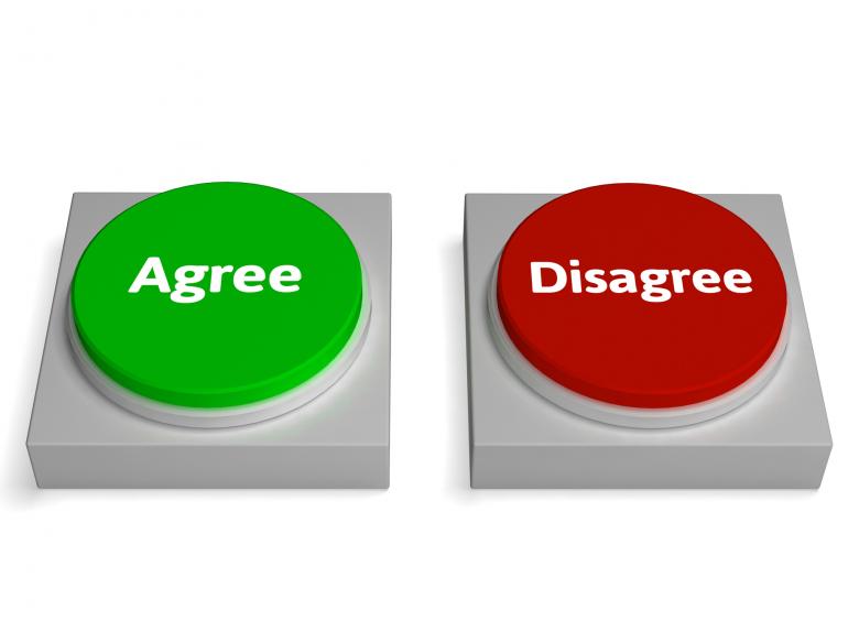 Free stock image of Agree Disagree Buttons Shows Agreement created by Stuart Miles