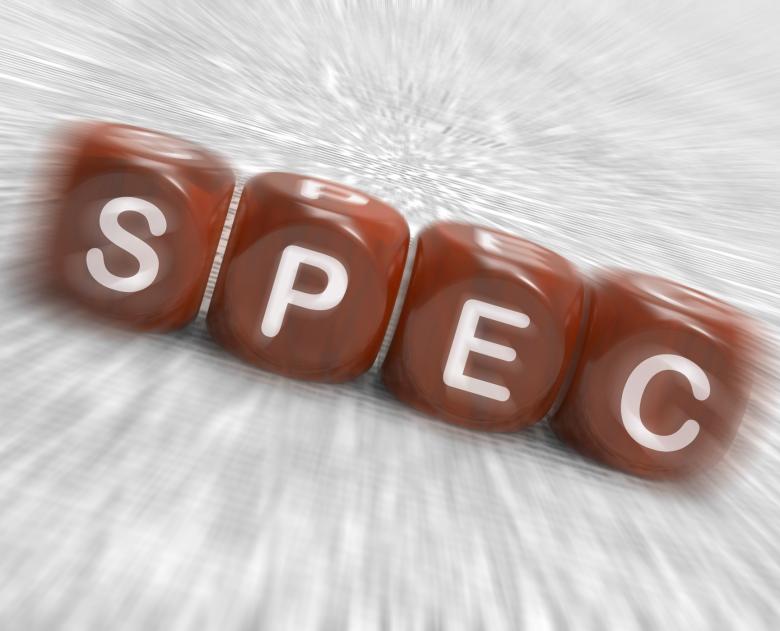 Free stock image of Spec Dice Displays Blueprint Stipulation And Particulars created by Stuart Miles