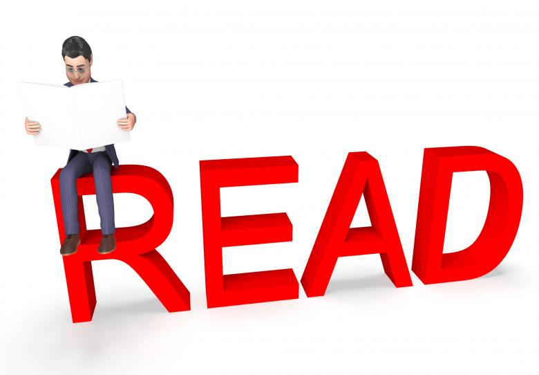 Free stock image of Read Character Shows Non Fiction And Book 3d Rendering created by Stuart Miles