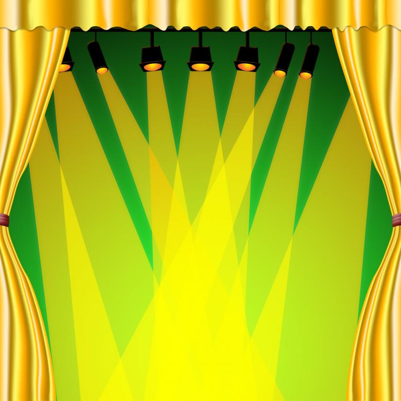 Free stock image of Background Spotlight Means Stage Lights And Backdrop created by Stuart Miles