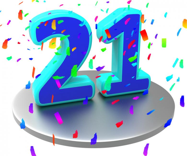 Free stock image of Twenty First Indicates Birthday Party And 21St created by Stuart Miles